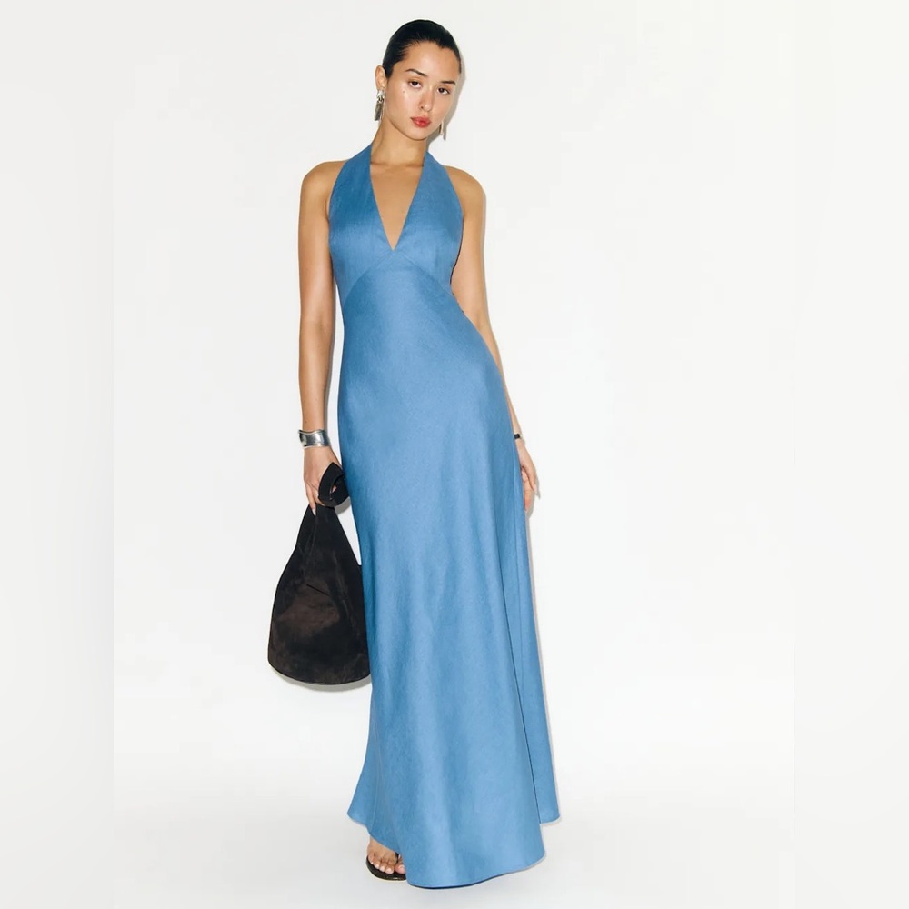 Reformation Blue Maxi Dress